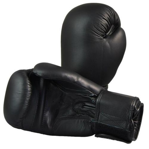 Boxhandschuhe Top-Modell schwarz Echtleder